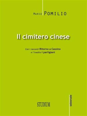 cover image of Il cimitero cinese